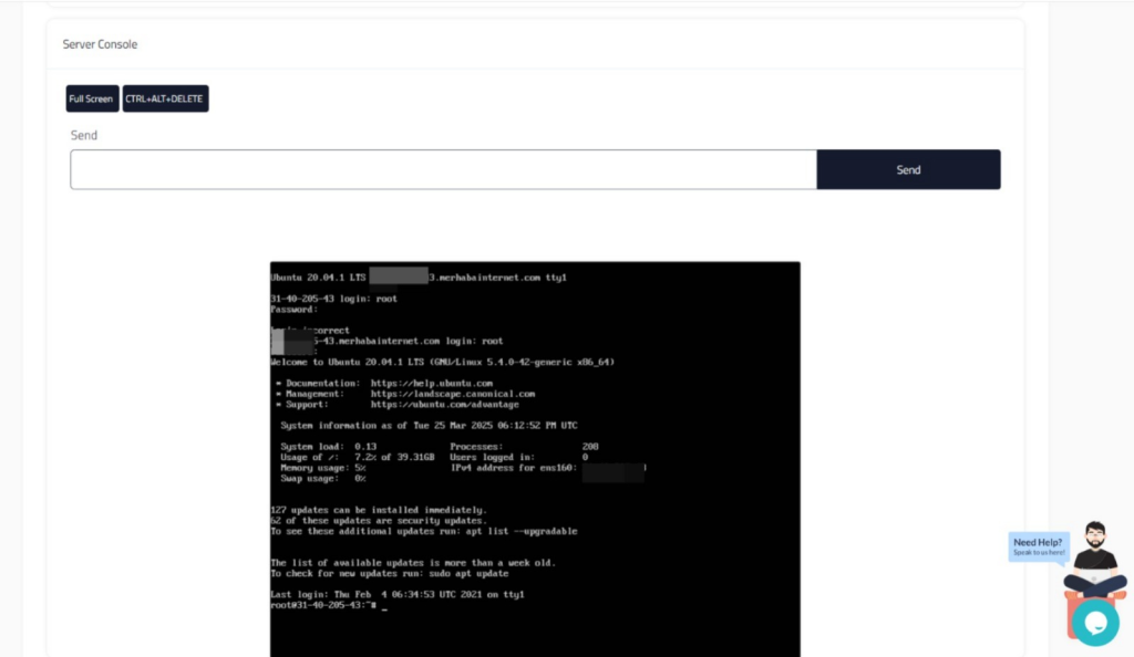 Merhabainternet Vnc Konsol Sistemi Yayında! Sunucu Yönetimi Artık Daha Kolay 9 wa5