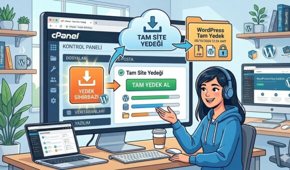 cpanel site yedegi alma