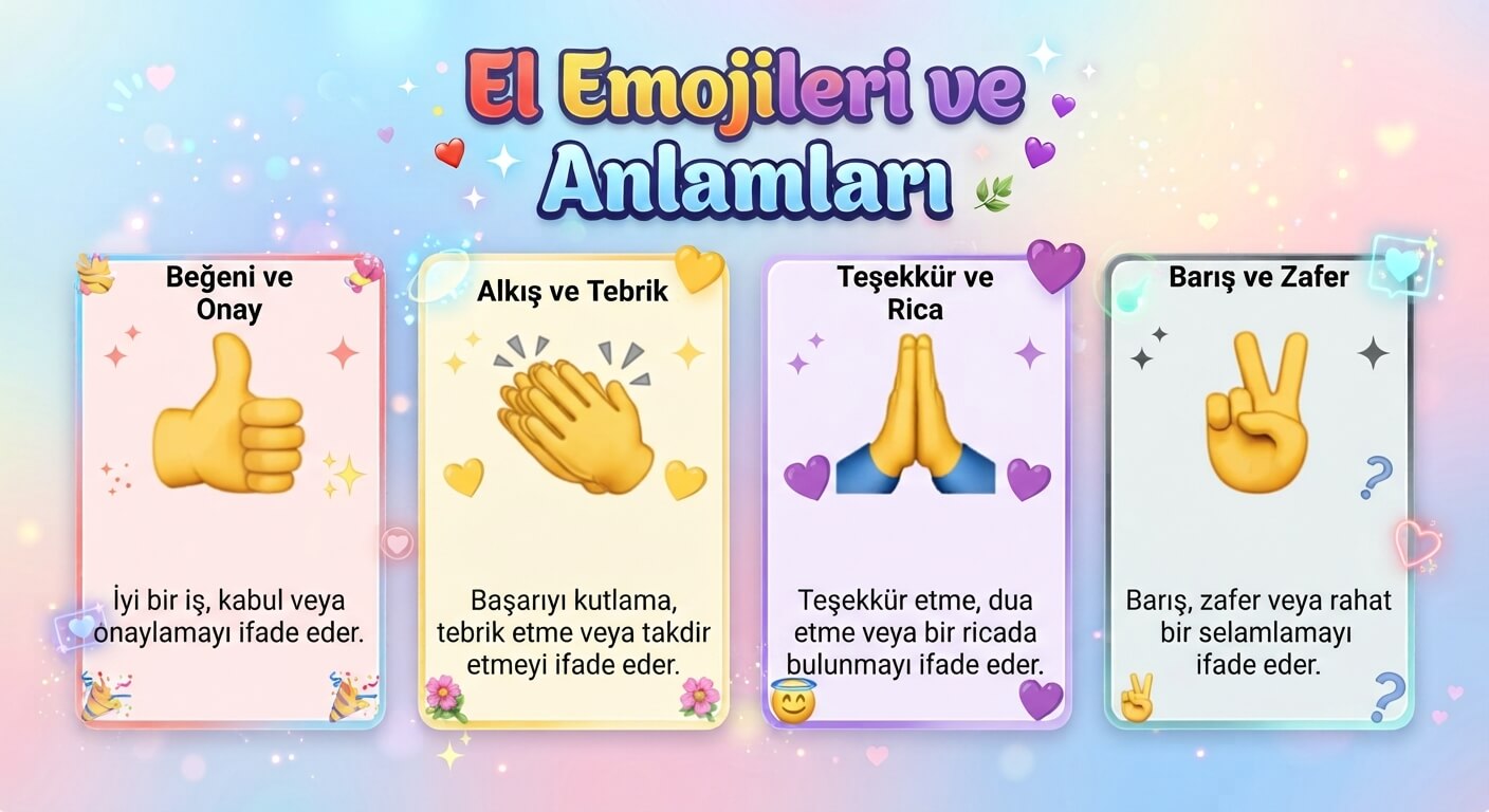 el emojileri anlamları