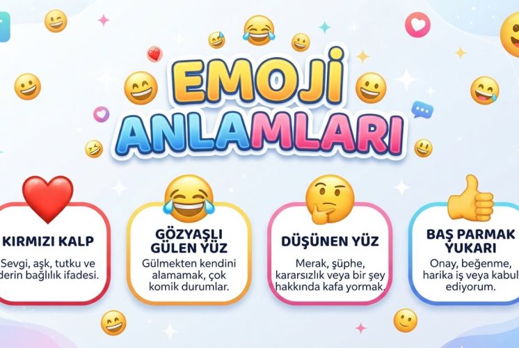 Emoji Anlamları Nedir? Kalp, Yüz ve El Emojileri