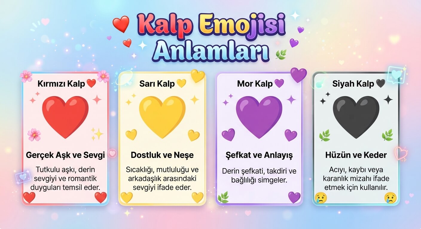 kalp emojisi anlamları