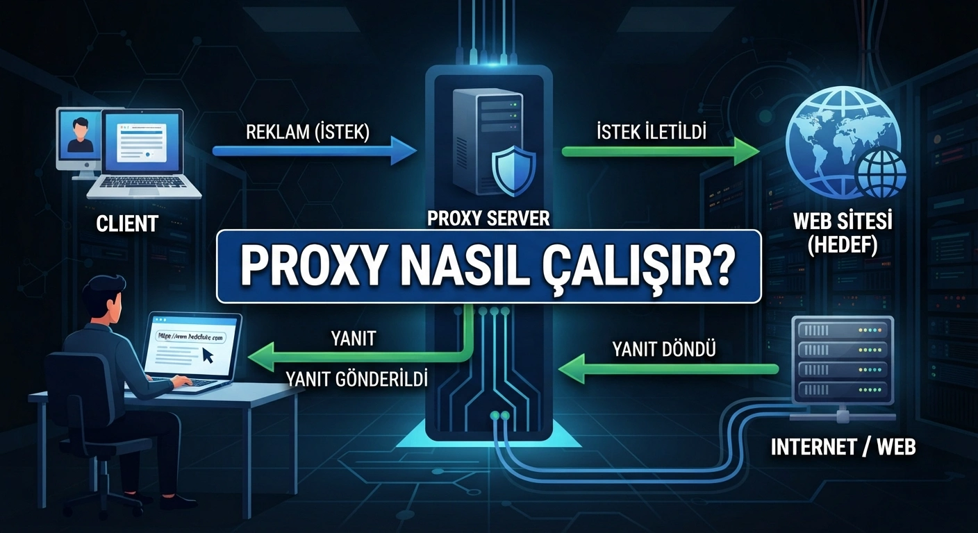 proxy nasıl çalışır