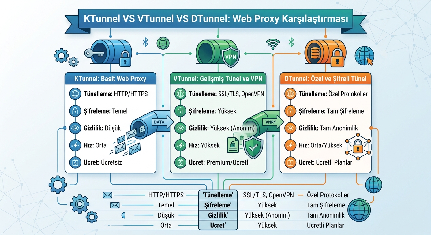 proxy tunnel siteleri farkları