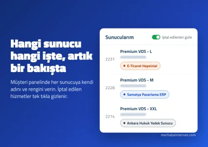 Sunucu Etiketi Yayında: Hangi Sunucu Hangi İşte, Artık Bir Bakışta